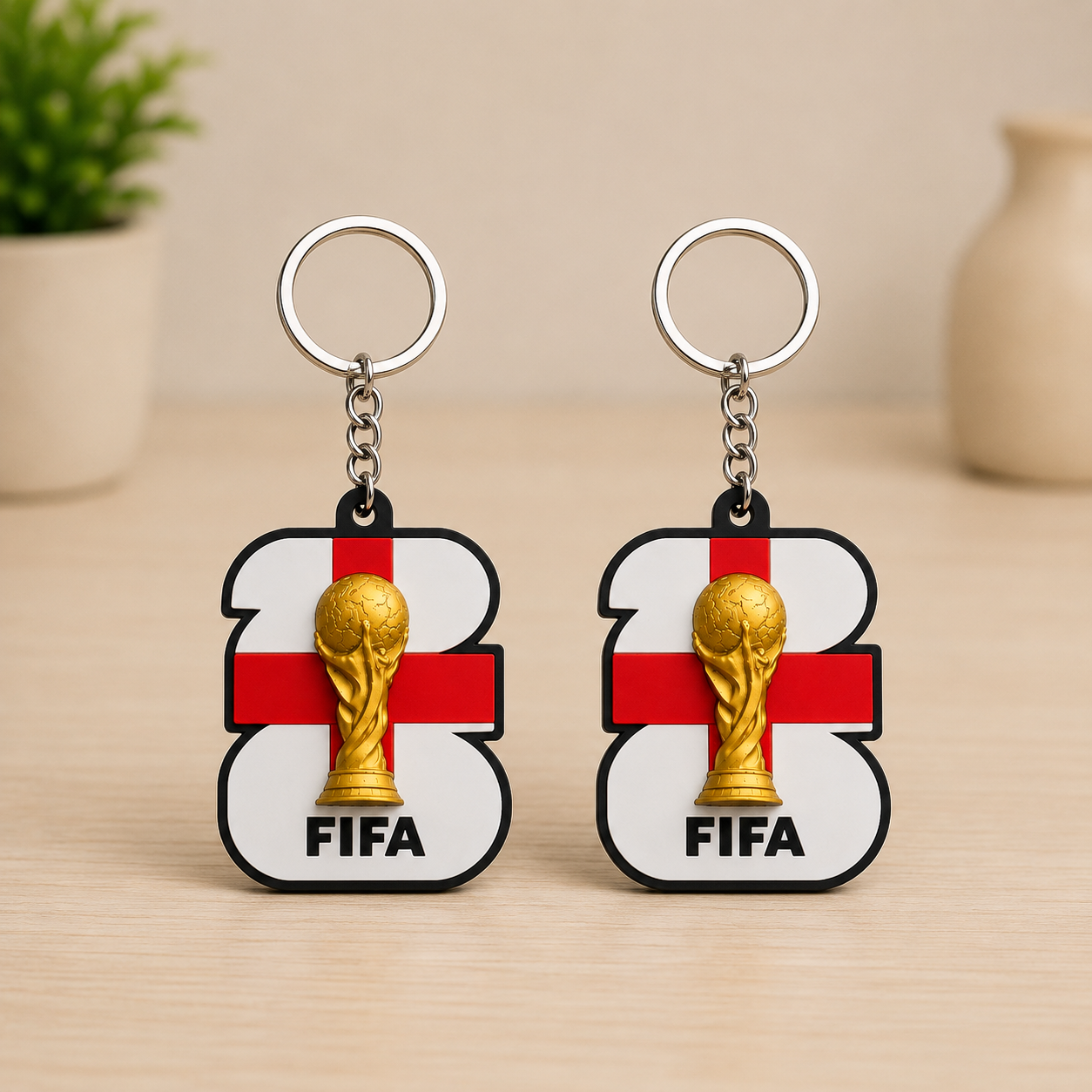 England Football Keychain