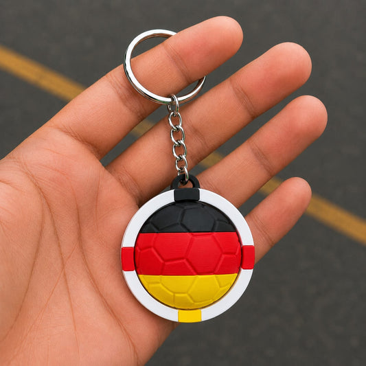 Germany Spinner Football Keychain