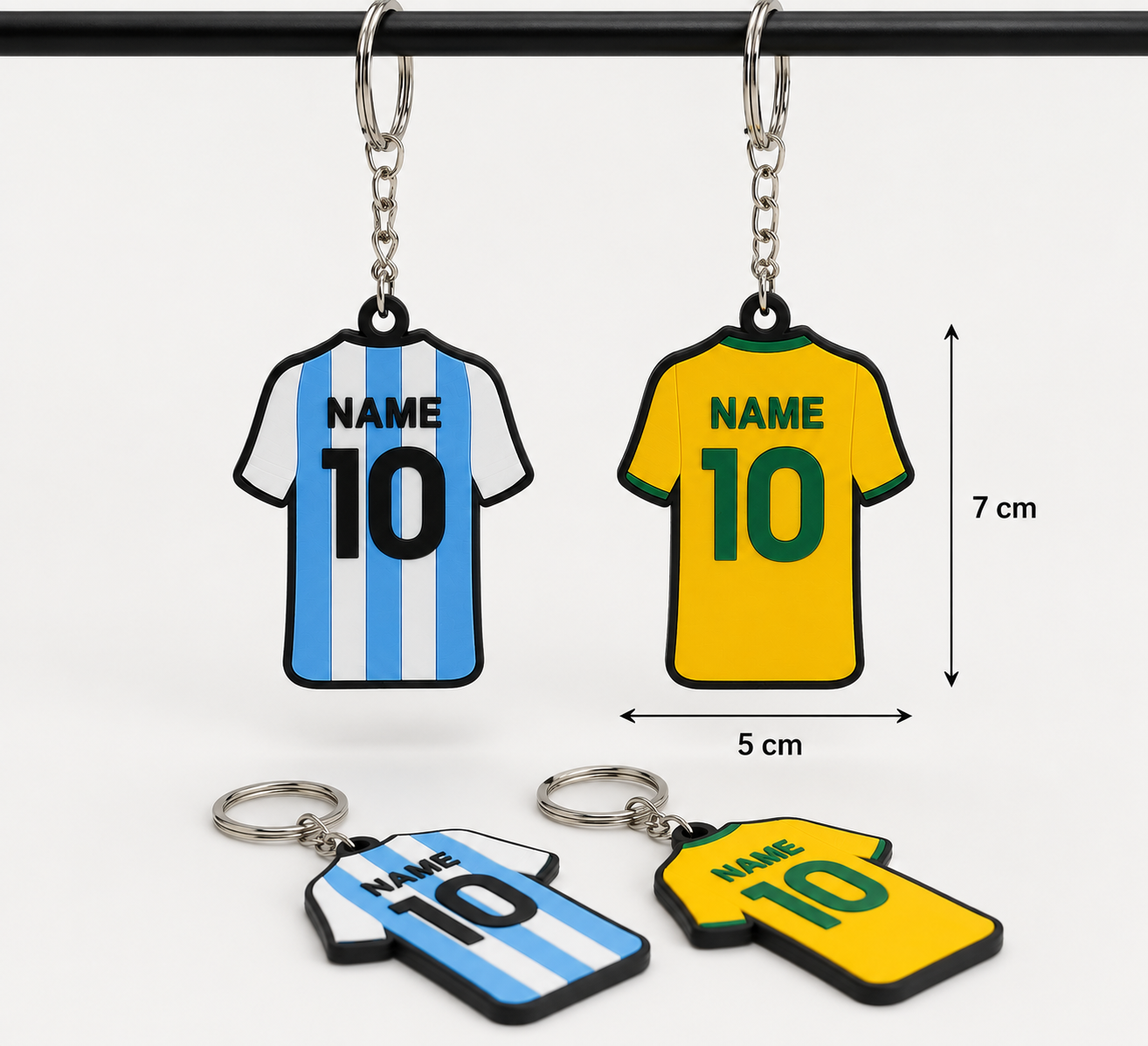 Customised Jersey Keychain for Worldcup