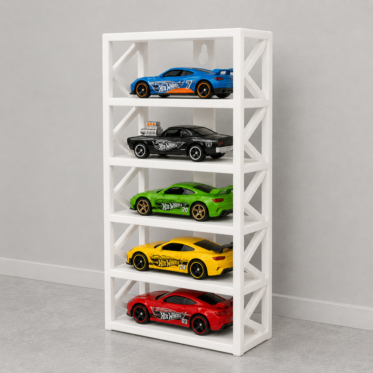 5 Rack Hot Wheels Stand