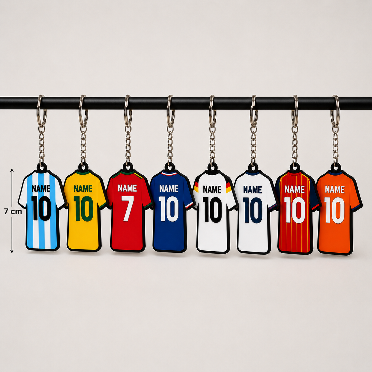 Customised Jersey Keychain for Worldcup