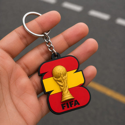 Spain Football Keychain