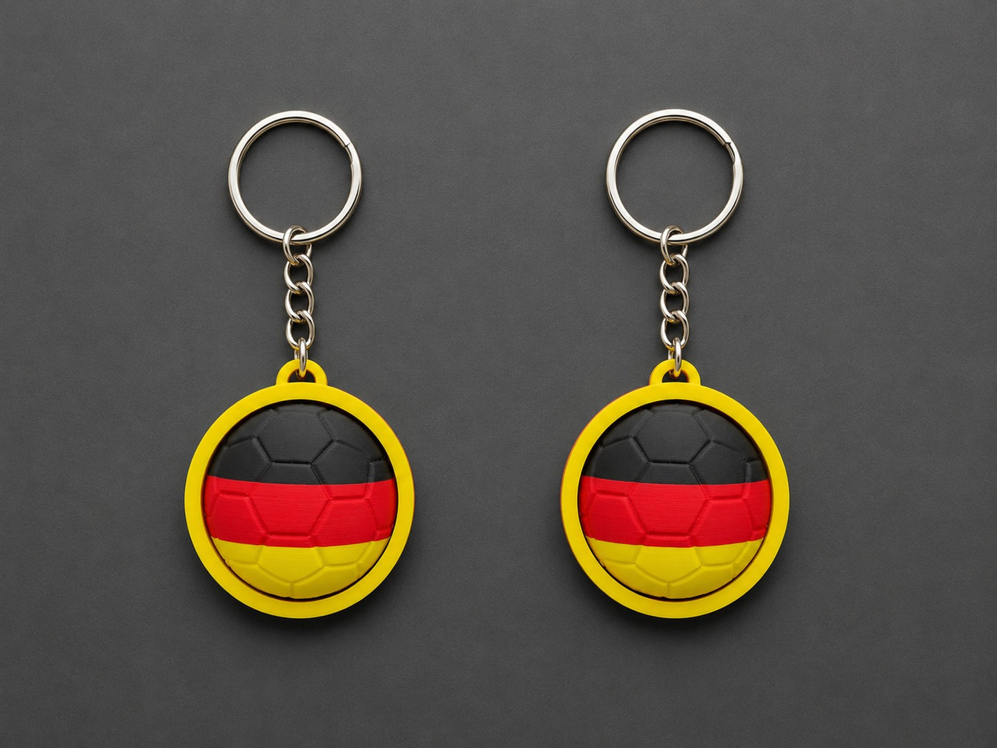 Germany Spinner Football Keychain