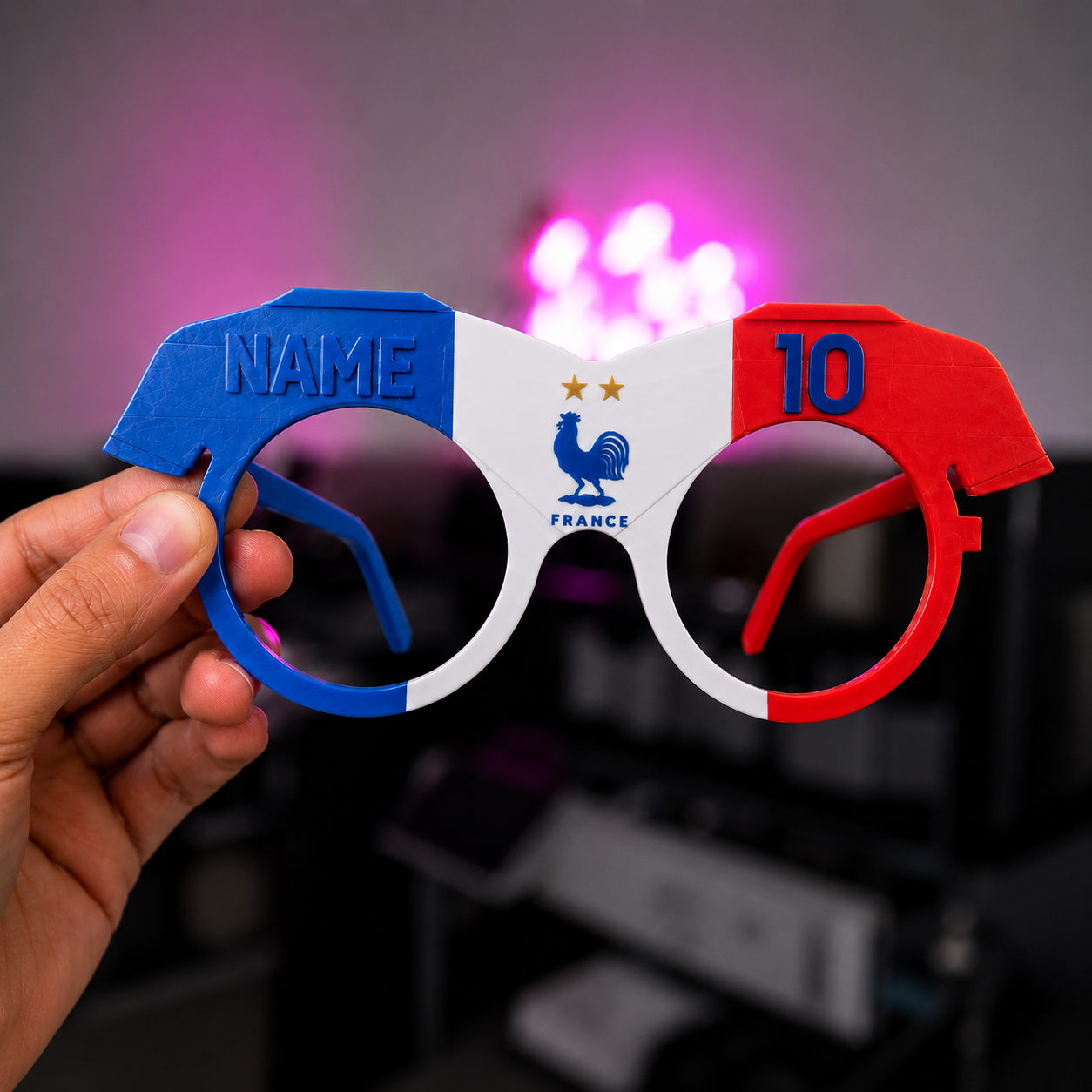 France Football Fan Glasses