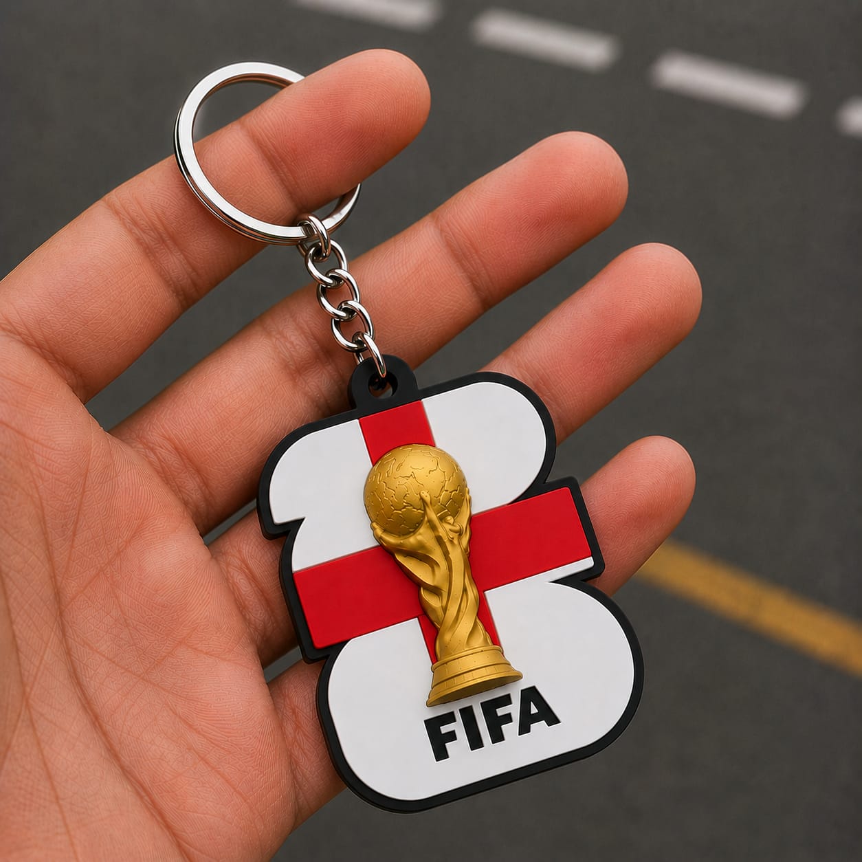 England Football Keychain
